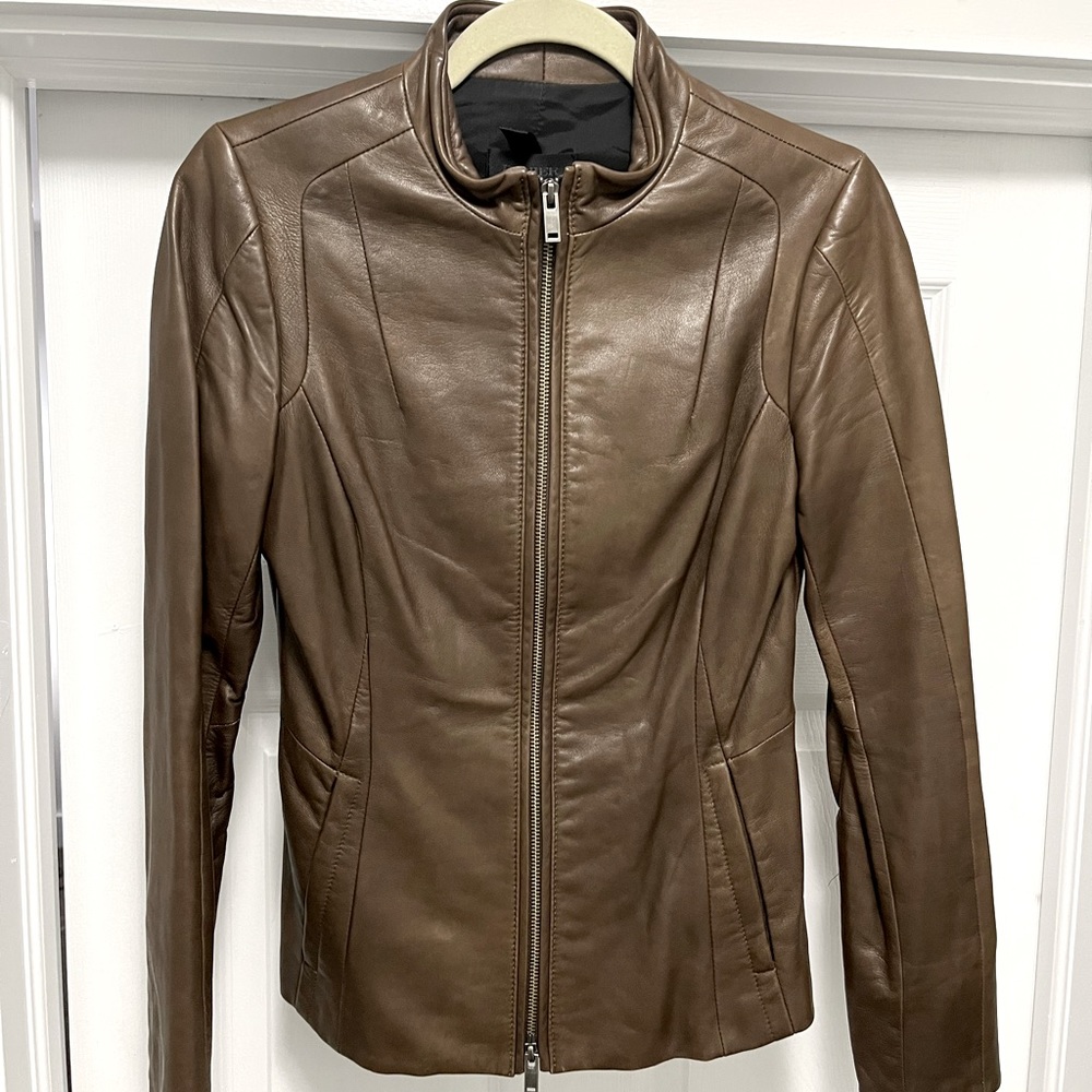 Danier Italian leather jacket.